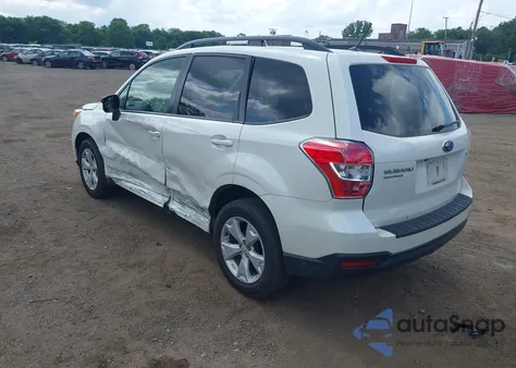 2015 Subaru Forester 2.5I Premium из США, поврежденный, VIN JF2SJADC3FH803610